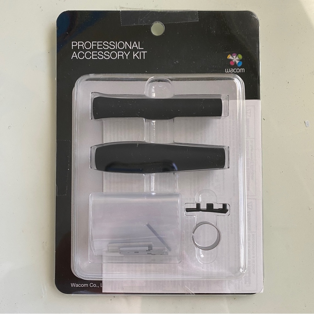 Wacom professional accessory kit pen grips nibs